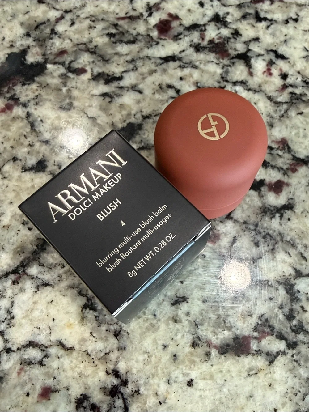Giorgio Armani Dolci Makeup Blush #4 Cinnamon Blush New in Box!